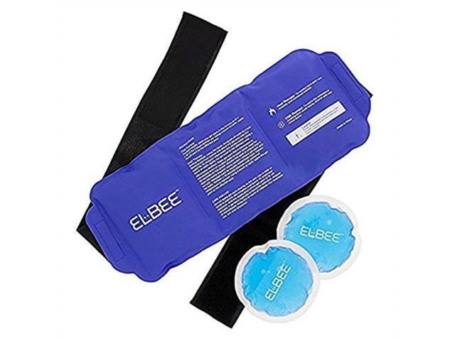 Elbee Waist Gel Pack + 2 Round Ice Packs