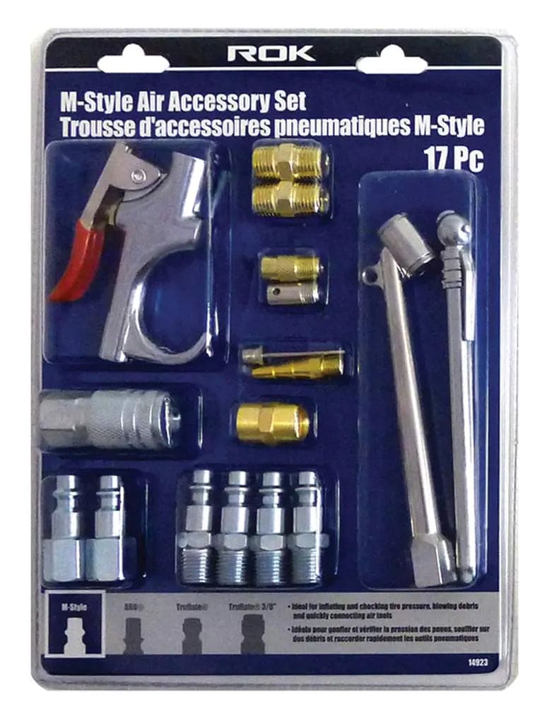 Air accessory kit 17 pc M-Style Holland Imports (Canada) Ltd.