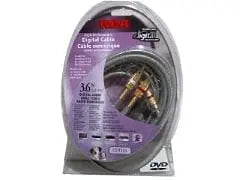 Audio Cable RCA male to male 12 feet 3.6m Accusonic Corporation