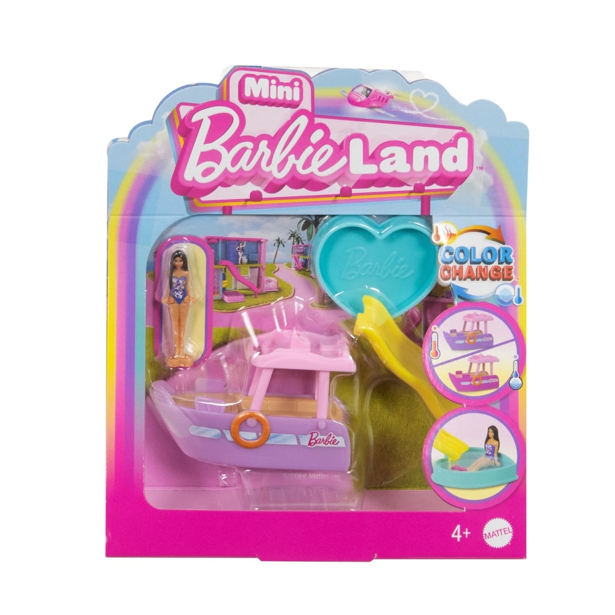 Barbie Mini Doll & Dreamboat Playset