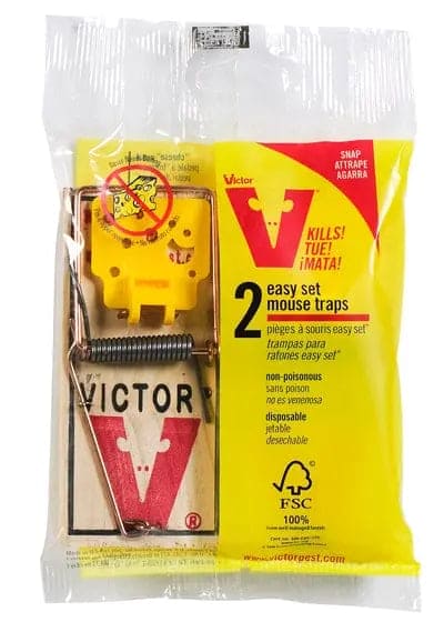 Baited mouse trap - two pack VICTOR Toolway Industries