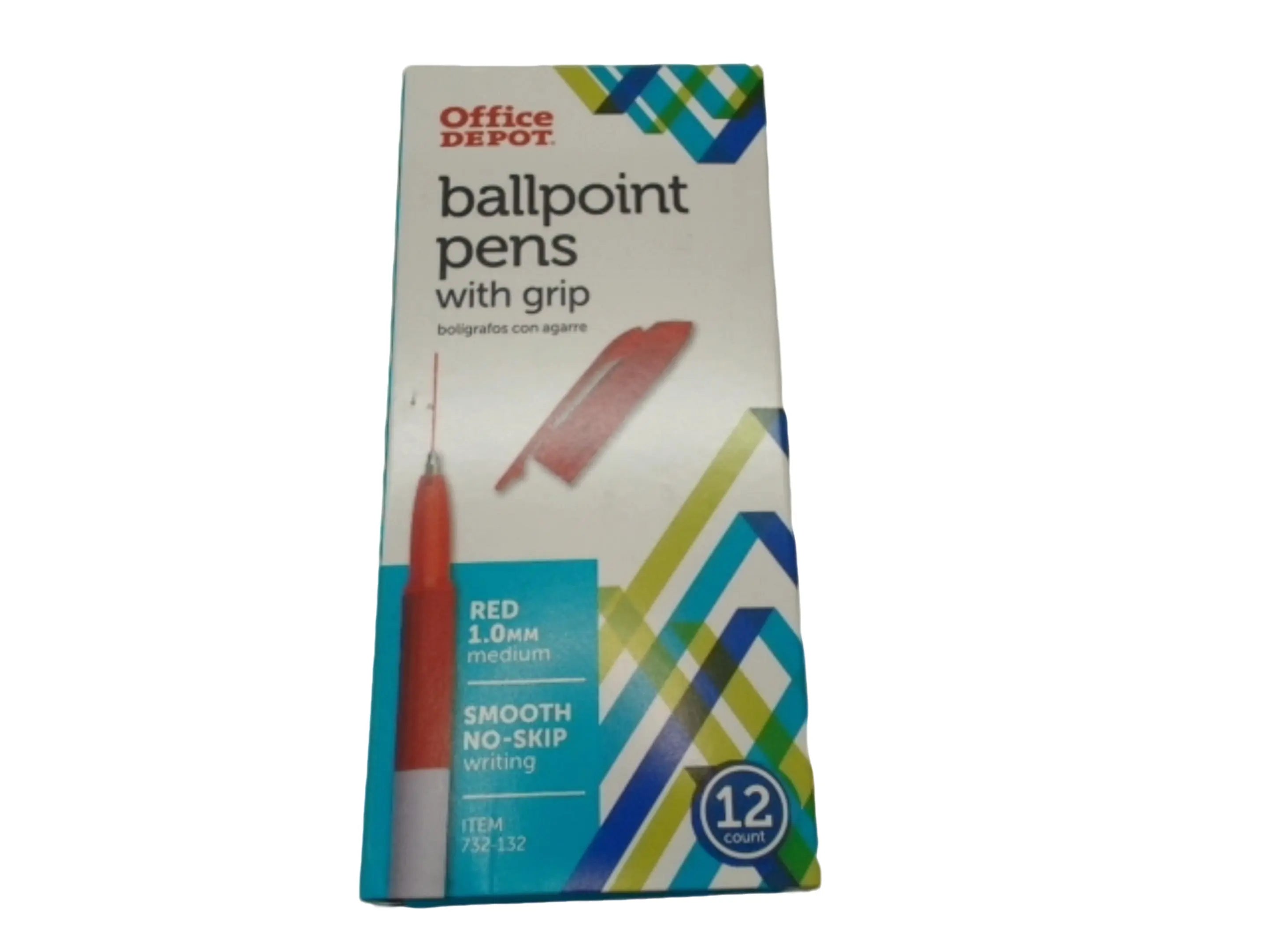 Ballpoint Pens 12pk. Red Office Depot KWDC