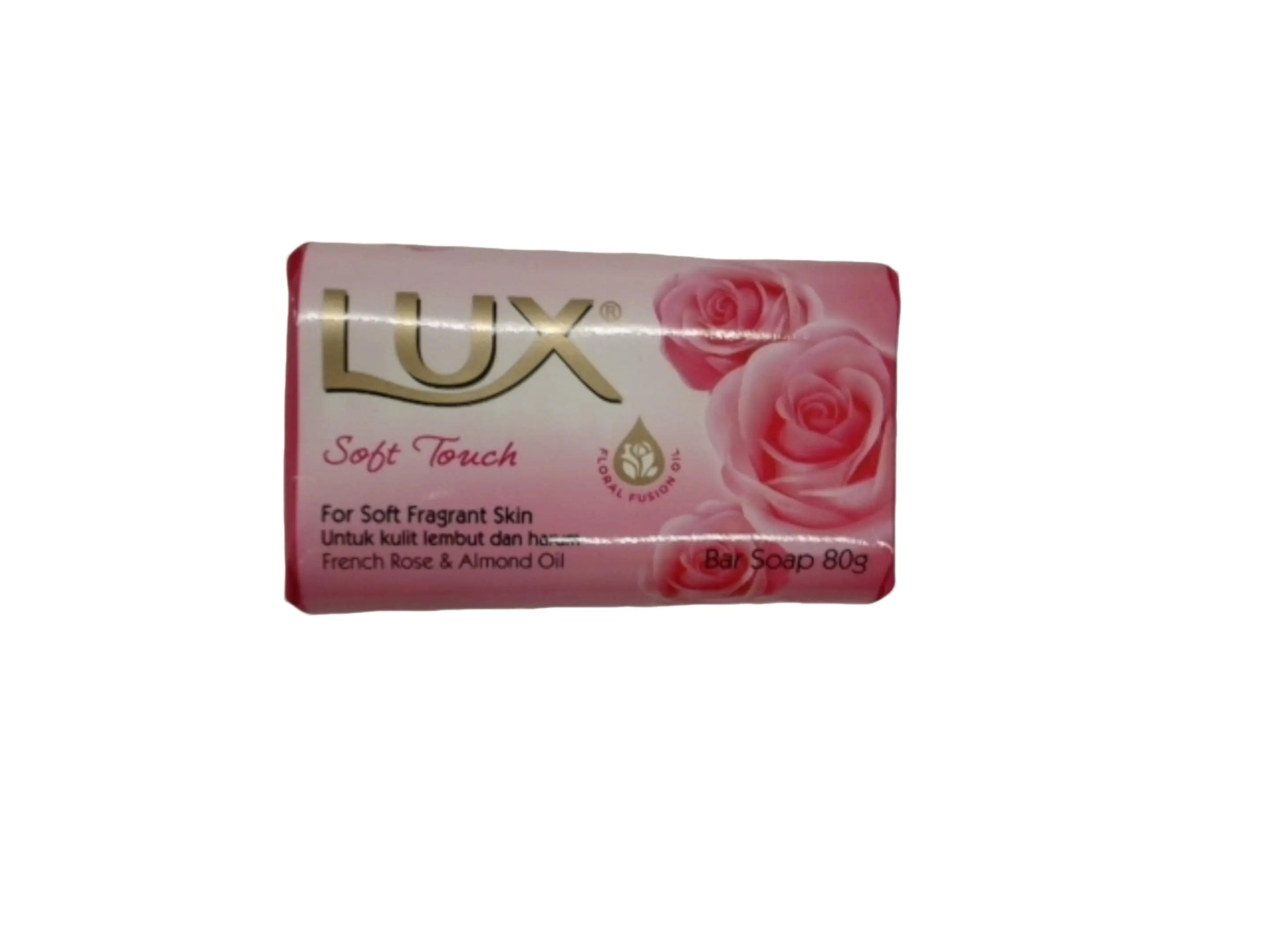 Bar Soap 80g. Lux Soft Touch French Rose & Almond Oil KWDC