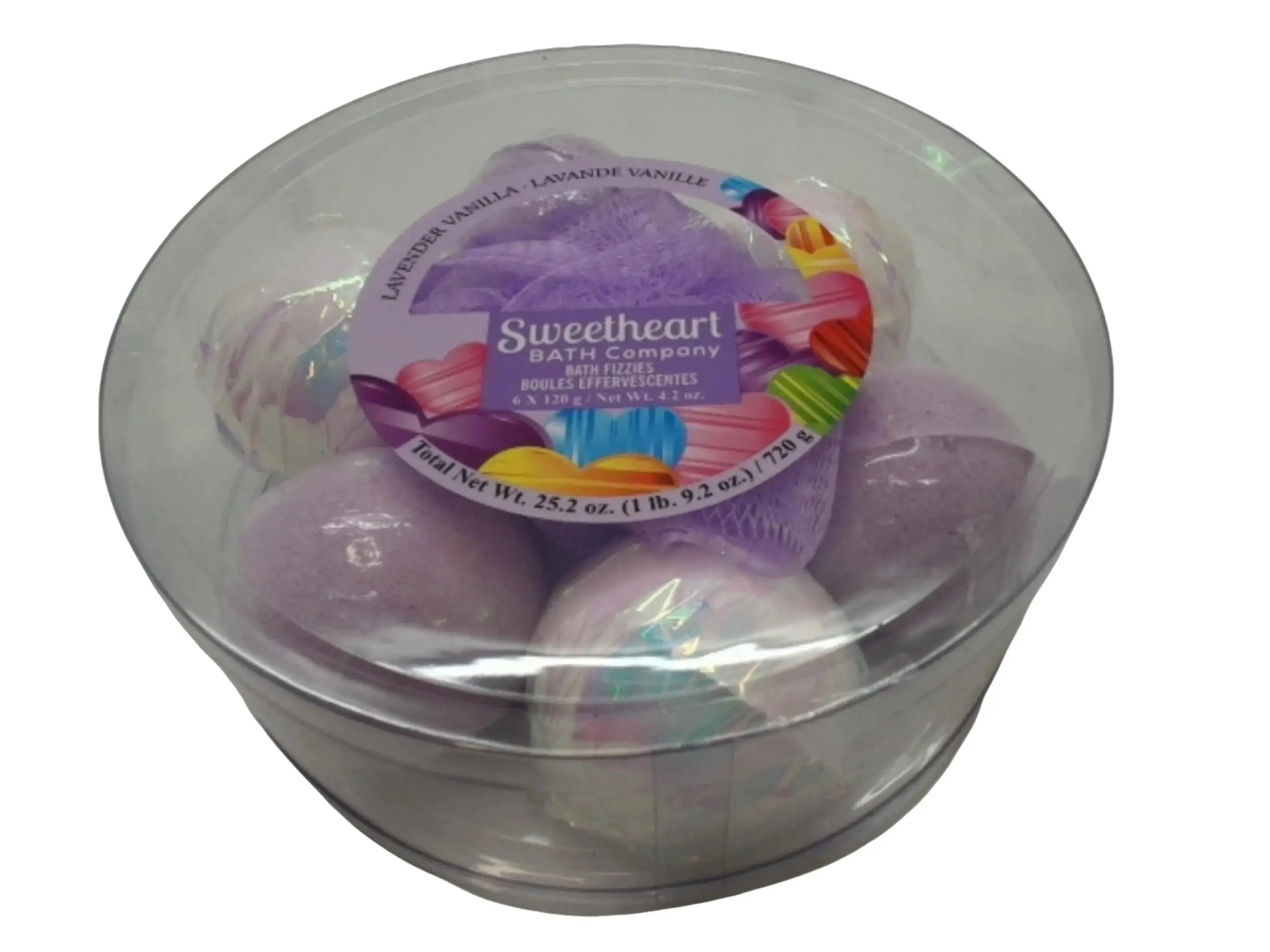 Bath Bomb 6pk. Assorted Sweetheart KWDC