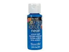 Blue Neon 2oz.Acrylic Paint MULTICRAFT IMPORTS INC.