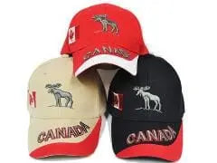 CANADA COTTON BASE HAT ASSTD NORWHO