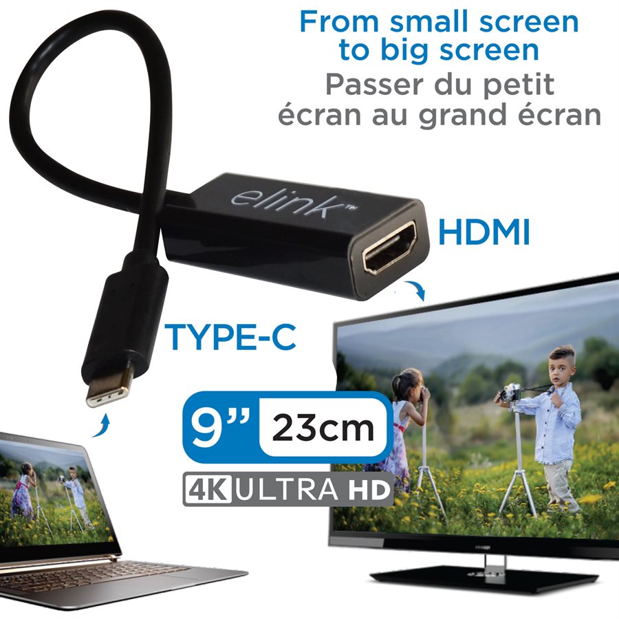 Adaptor - USB Type-C - HDMI 4K