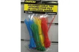 Cable ties 4 inch 200 piece Chateau Manis Electronics