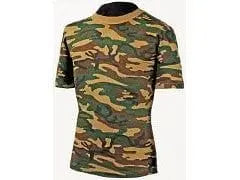 Camo T-Shirt Woodland Large WORFAM