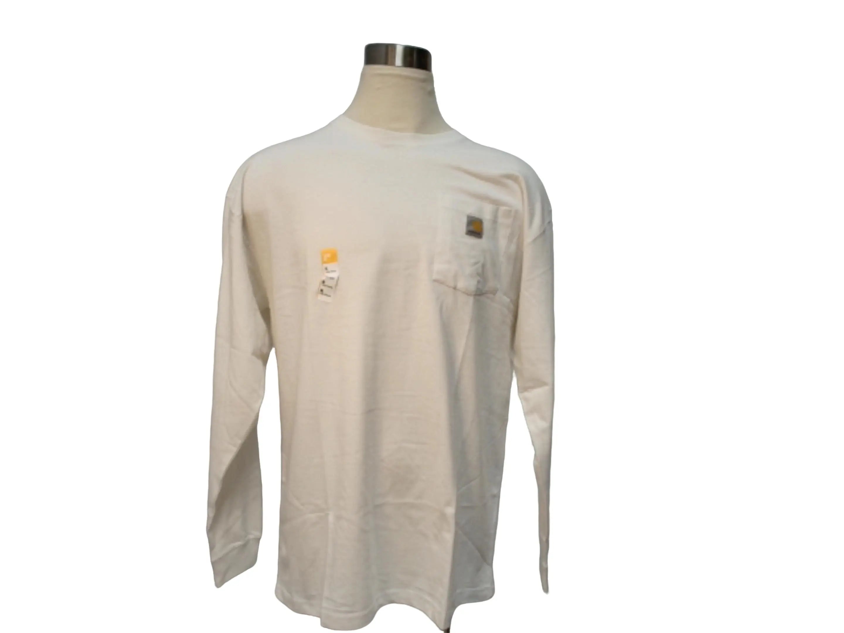 Carhartt Long Sleeve Shirt White Ass't Sizes (No Ads) KWDC