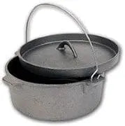 Cast Iron Dutch Oven 4 Quart WORLD FAMOUS SALES INC.