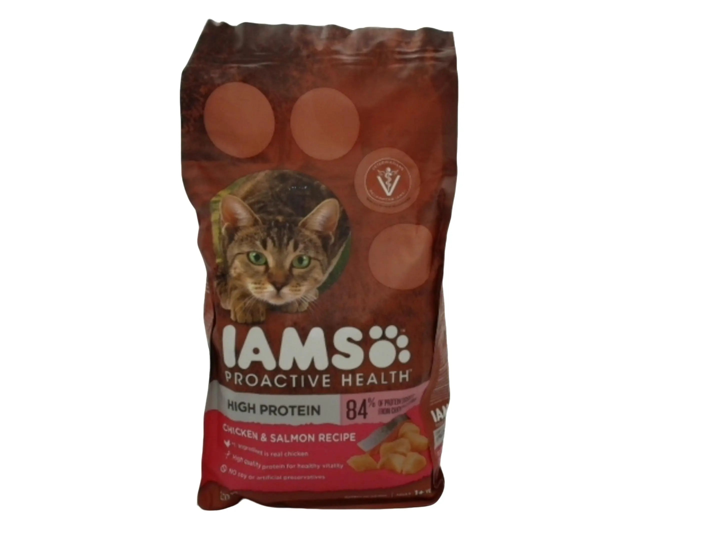 Cat Food Chicken & Salmon High Protein 2.72kg. Iams Proactive Health KWDC