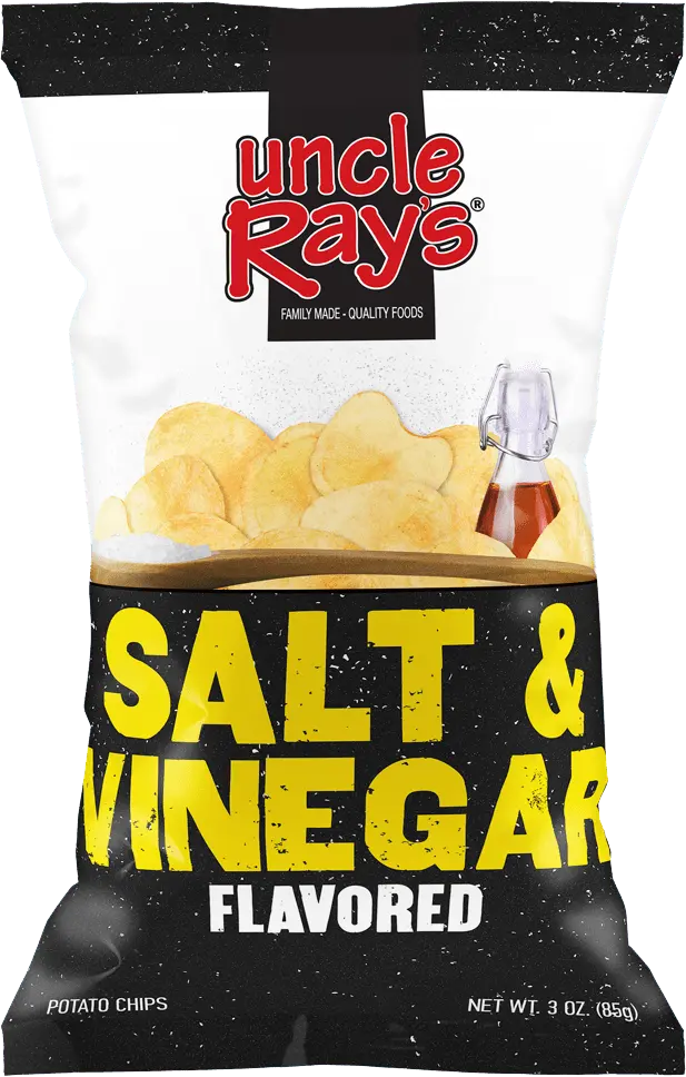 Chips Uncle Ray's Salt & Vinegar 130g. Warehouse Trading Inc.