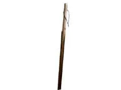 Hiking Stick 55" Spiked Tip w/Cover Burnt Animal Ass't KWDC