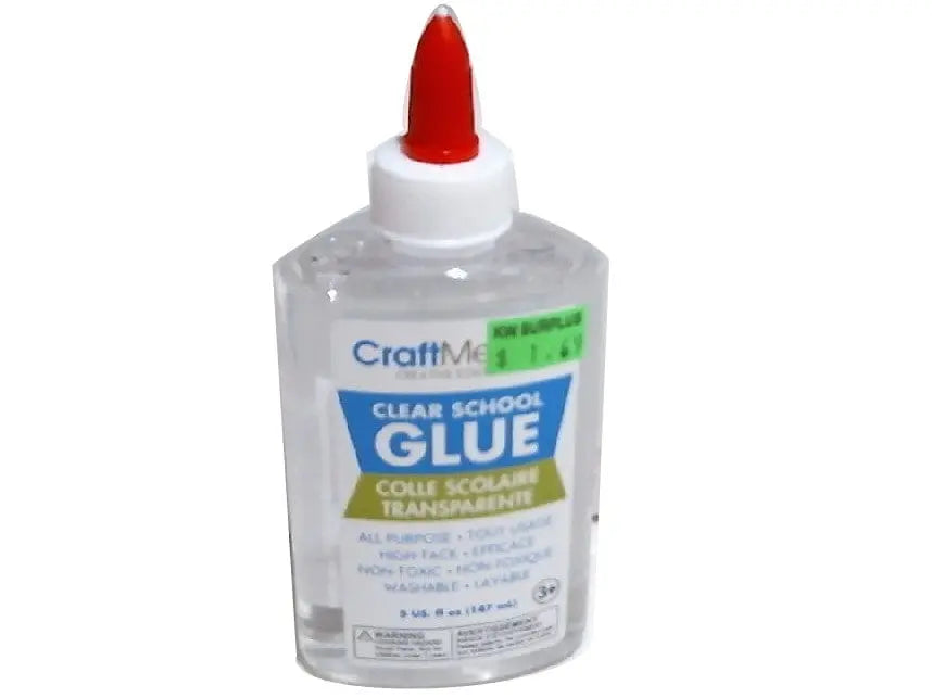 Craft Medley 175gr. ( 50z.) Washable All Purpose Clear School Glue MULIMP