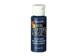 Crafters Acrylic Paint: 2oz Craft & Hobby  TRULY BLUE MULTICRAFT IMPORTS INC.