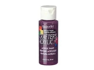 Crafters Acrylic Paint: 2oz Craft & Hobby  african violet MULTICRAFT IMPORTS INC.