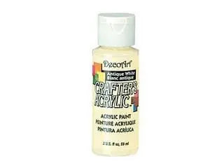 Crafters Acrylic Paint: 2oz Craft & Hobby  antique white MULTICRAFT IMPORTS INC.