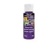 Crafters Acrylic Paint: 2oz Craft & Hobby  grape soda MULTICRAFT IMPORTS INC.