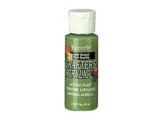 Crafters Acrylic Paint: 2oz Craft & Hobby  leaf green MULTICRAFT IMPORTS INC.