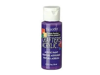 Crafters Acrylic Paint: 2oz Craft & Hobby  purple passion MULTICRAFT IMPORTS INC.