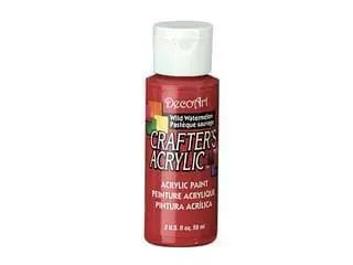 Crafters Acrylic Paint: 2oz Craft & Hobby... 65 WILD WATERMELON MULIMP