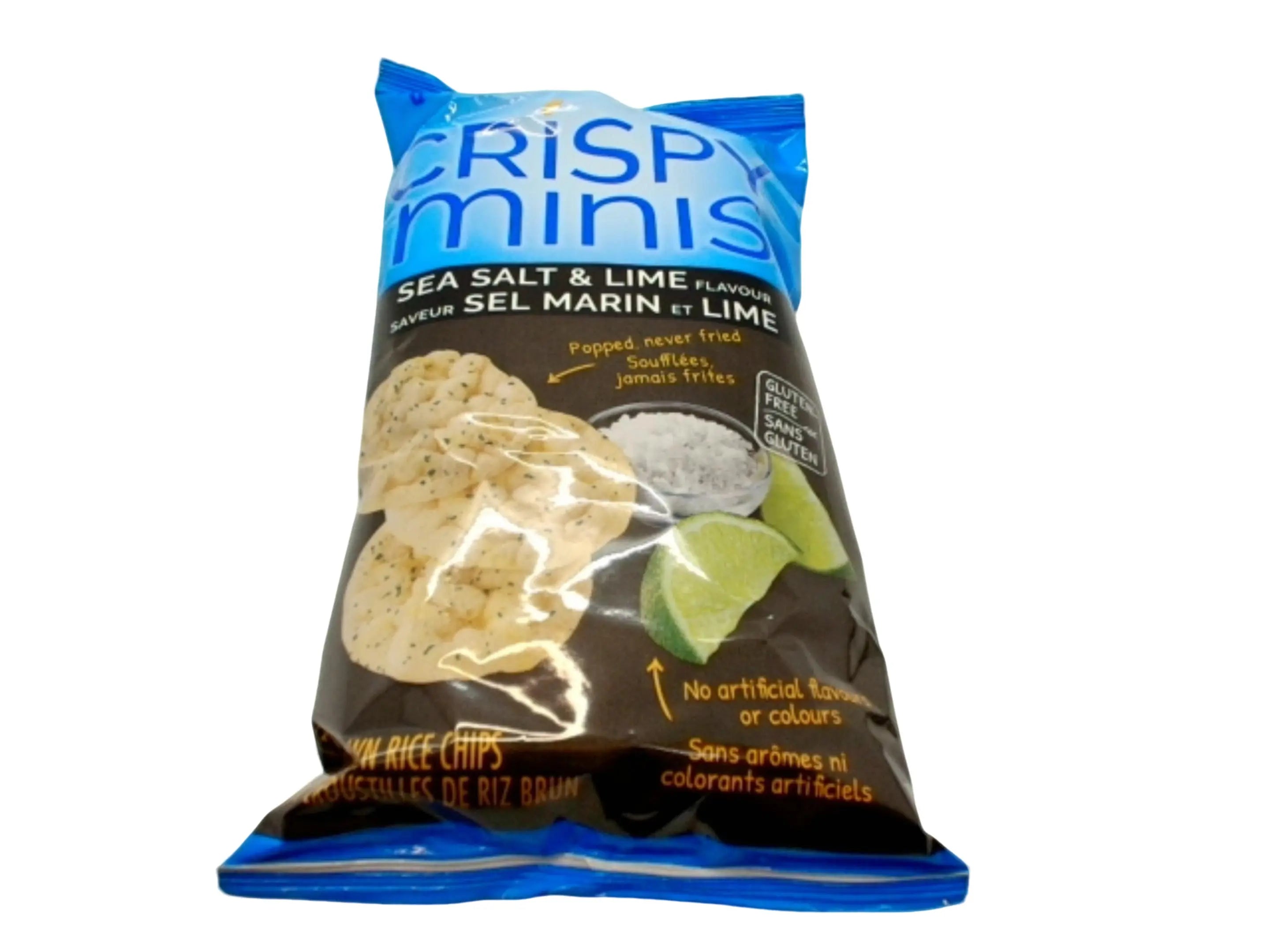 Crispy Minis Sea Salt & Lime 100g. KWDC