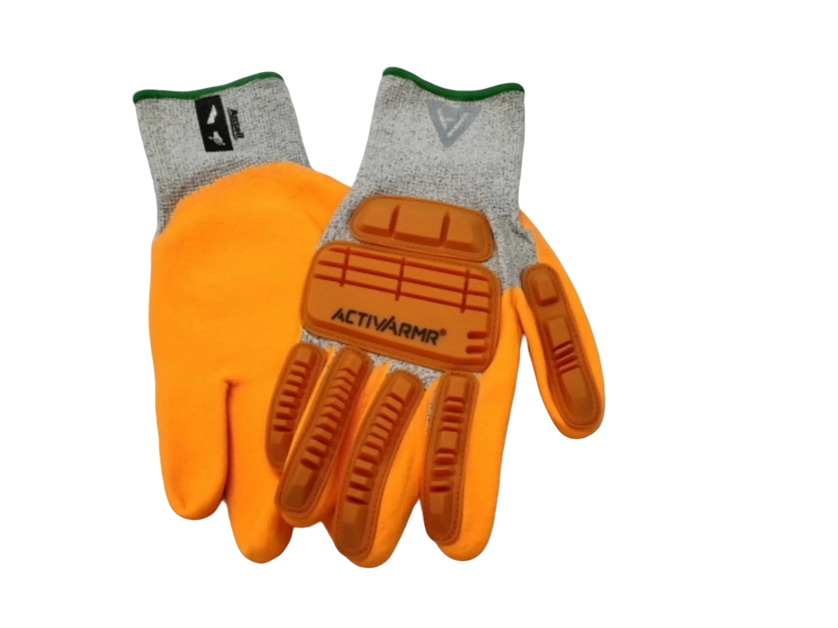 Cut & Impact Resistant Gloves XXL Orange ActivArmr Ansell KWDC