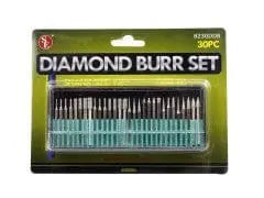 Diamond Burr Set 30pc. 80 Grit KWDC