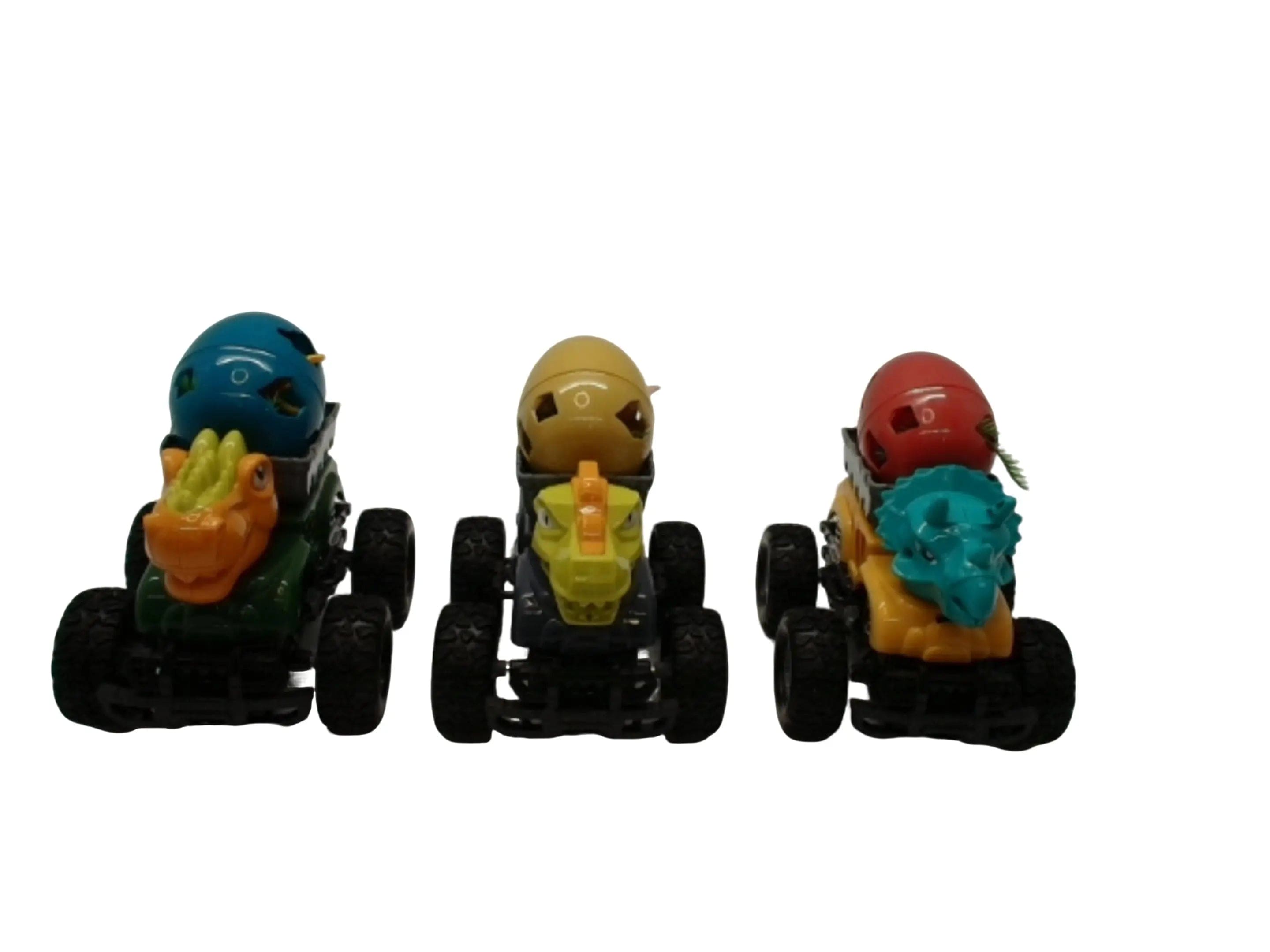 Dinosaur Mysterious Egg Car Double Inertial Assorted KWDC