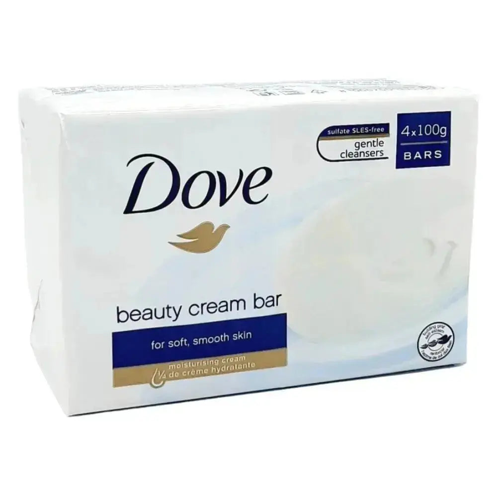 DOVE BAR SOAP 4CT X 100G WHITE ORIGINAL/12 - Brantford Surplus