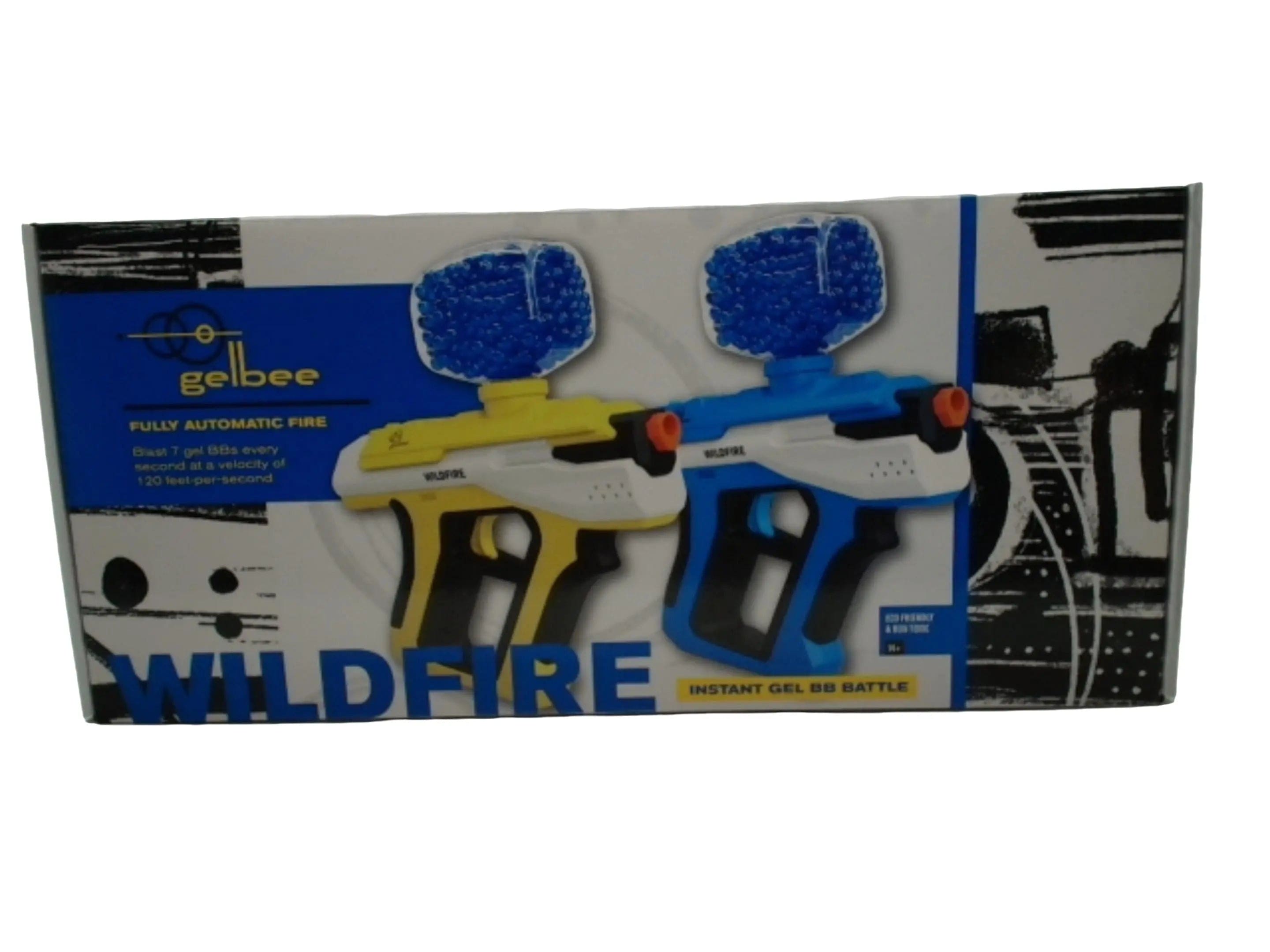 Electric Gel Ball Blaster 2pk. Wildfire Fully Automatic Gelbee KWDC