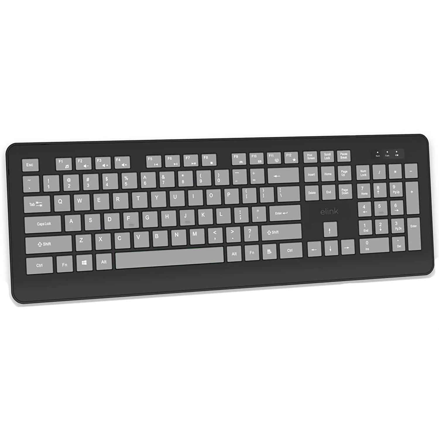 Keyboard Wireless Black Rechargeable - Brantford Surplus