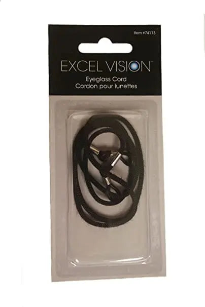 Eyeglass cord nylon black - excel vision CTGBRA