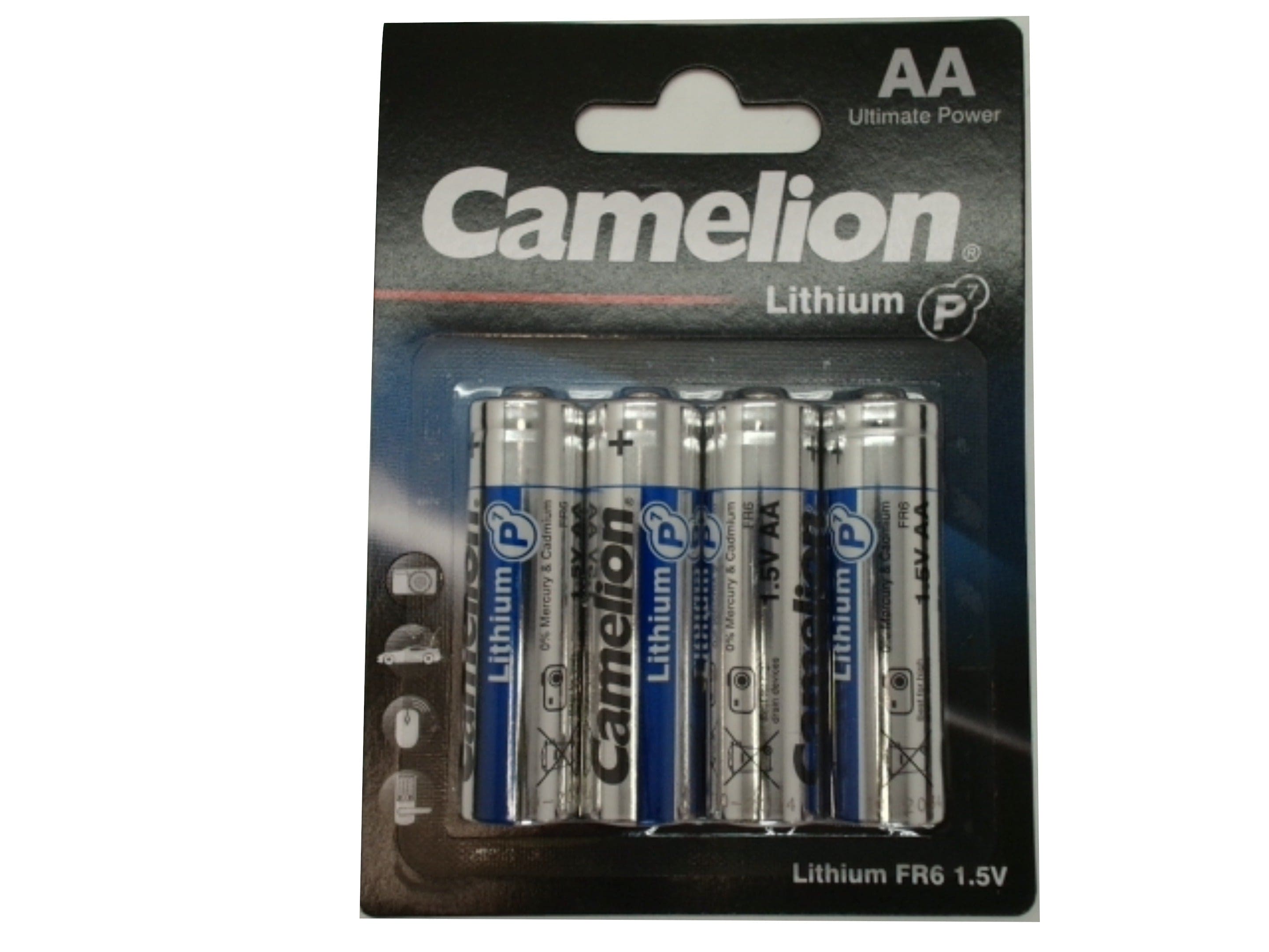 Camelian AA lithium 4 pack batteries - Brantford Surplus