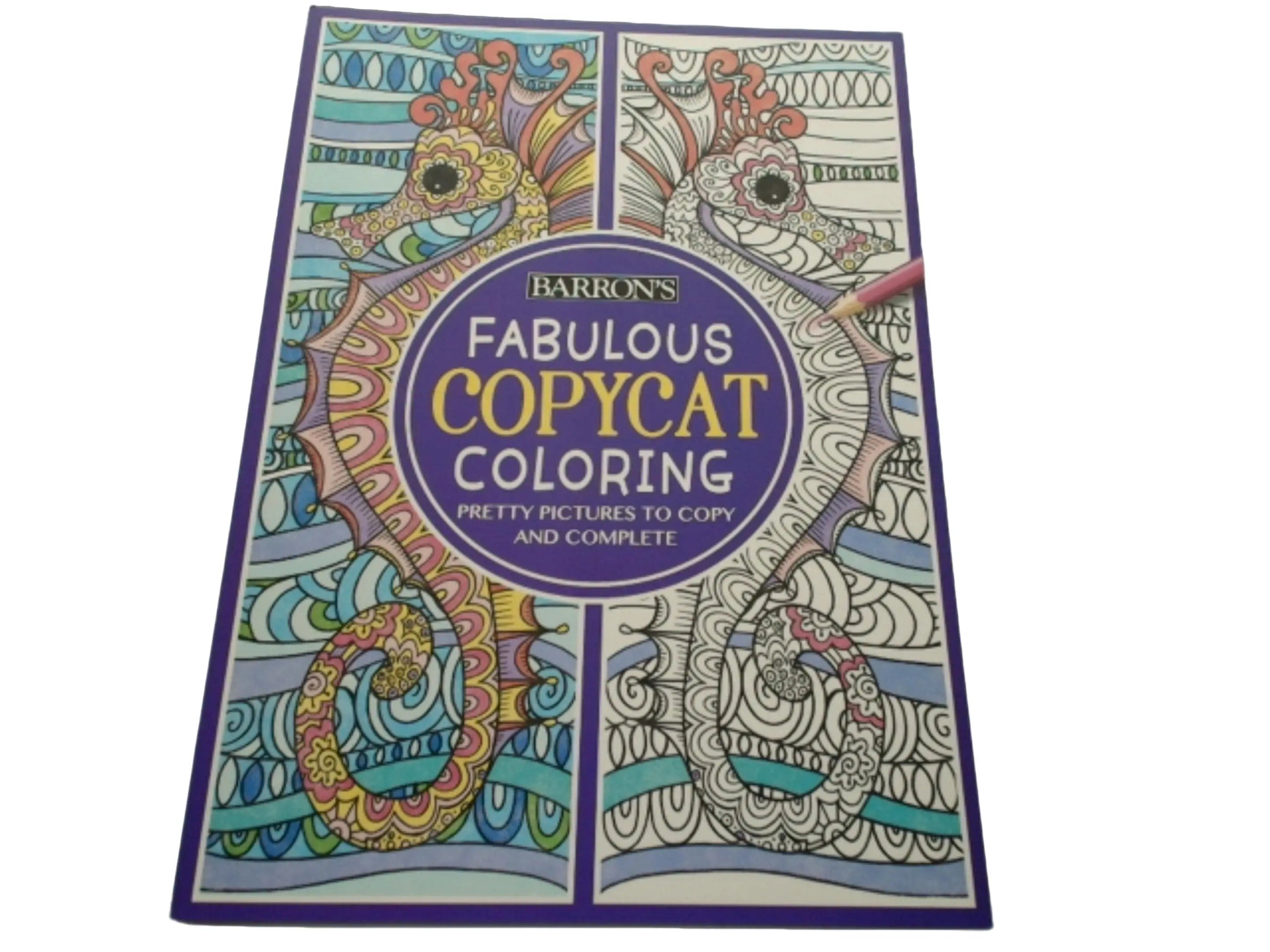 Fabulous Copycat Coloring Book Barron's KWDC