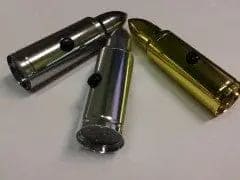 Flashlight 9 LEDs bullet shaped 3 colours MHERMA