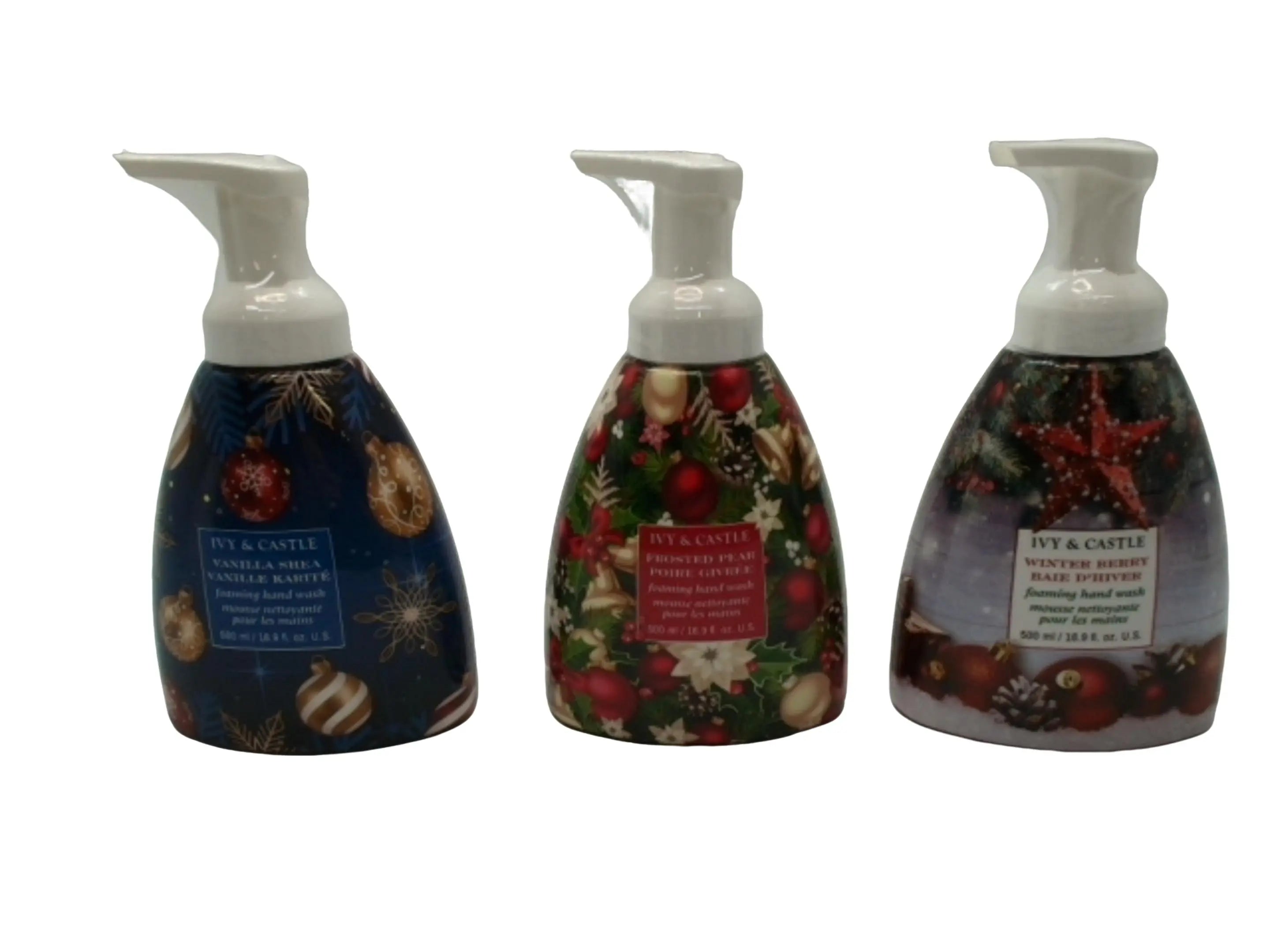 Foaming Hand Soap 500mL Ivy & Castle Assorted KWDC