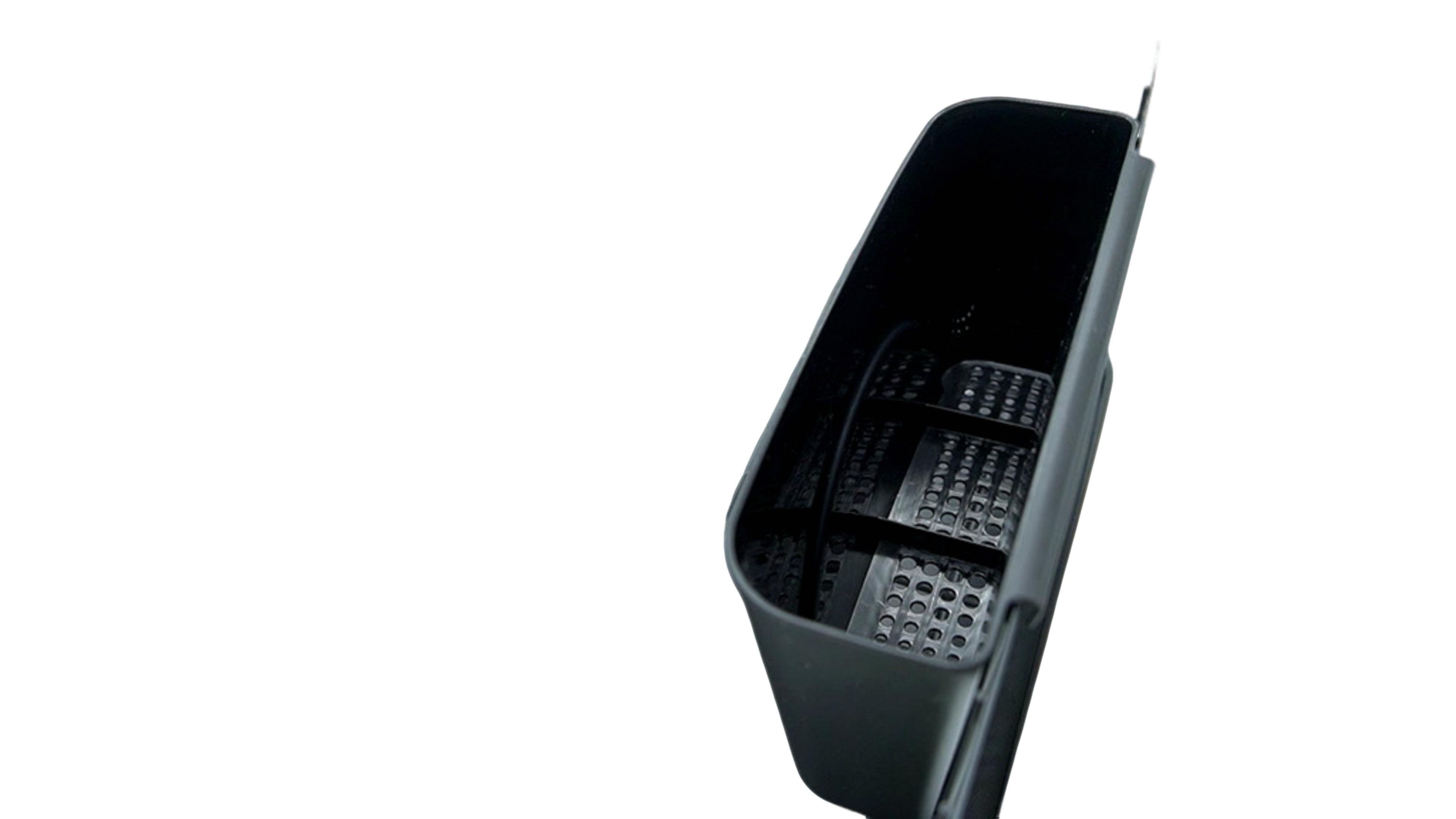 Black Dish Drying Rack with Wooden Handles