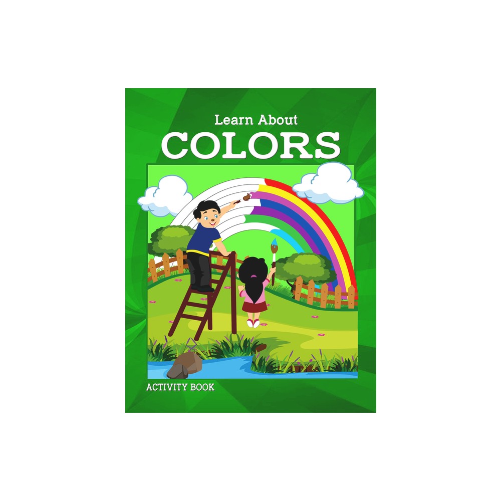 Learn About Colors preschool activity workbook