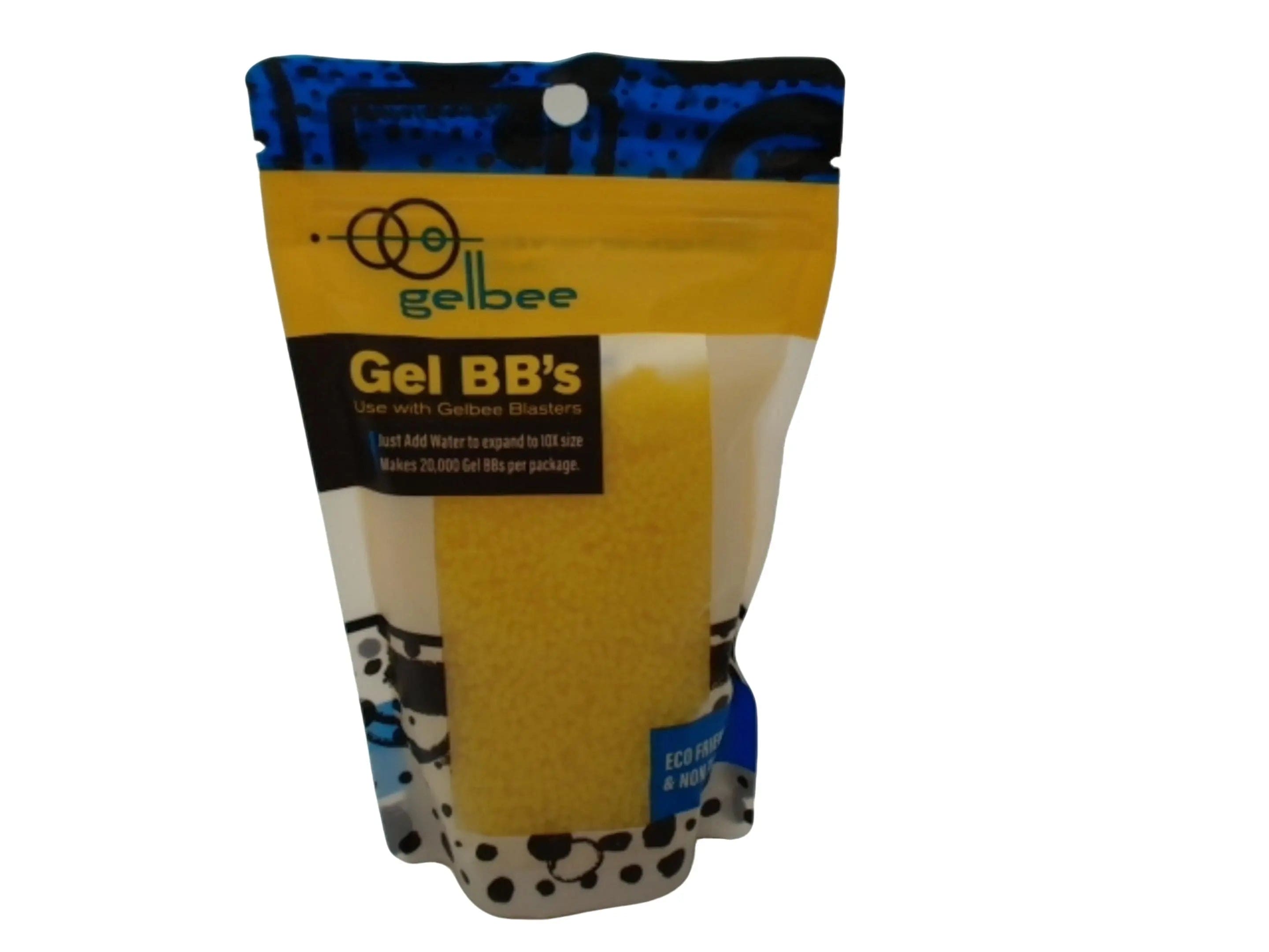 Gel BB's Yellow 20,000pk. Gelbee KWDC