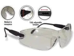 Glasses Safety Clear Lens WorkHorse KWDC