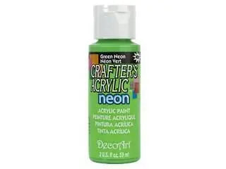 Green Neon 2oz. Acrylic Paint MULTICRAFT IMPORTS INC.