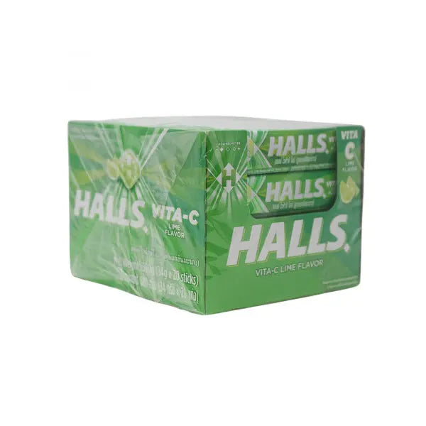 HALLS STICK 20X34G VITAMIN-C LIME - each sold individually MPS CANADA CORPORATION