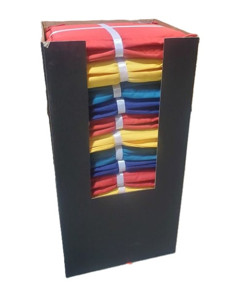 Outdoor Patio Seat Pad 18 x 15 inch 2-Pack assorted colour