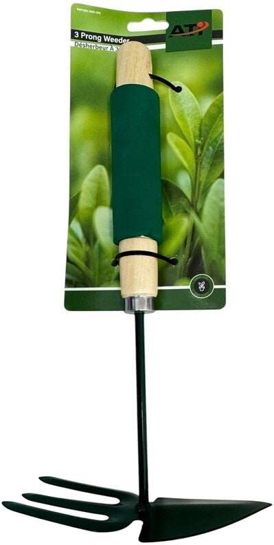 3 Prong Hand Weeder and Digger Garden Tool