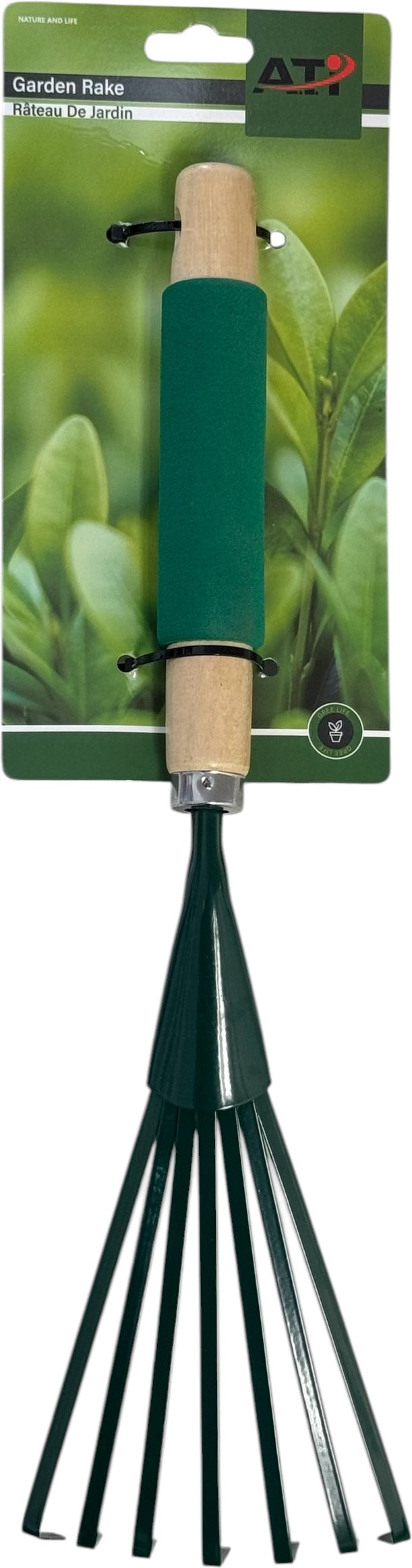 Garden Hand Rake 35.5cm Narrow Head