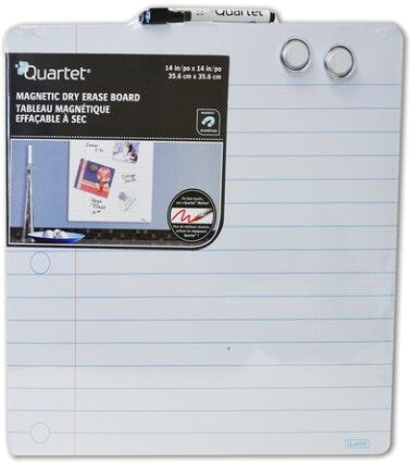 Quartet 14" x 14" Lined Dry Erase Board