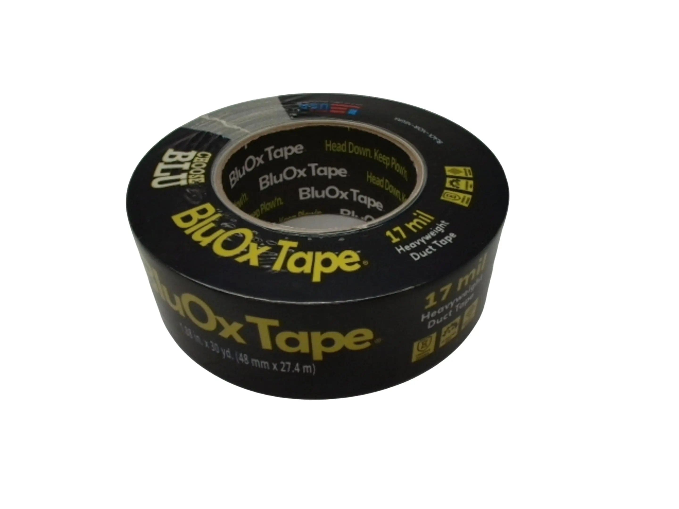 Heavyweight Duct Tape Black 1.88" x 30yd. 17 Mil Bluox KWDC