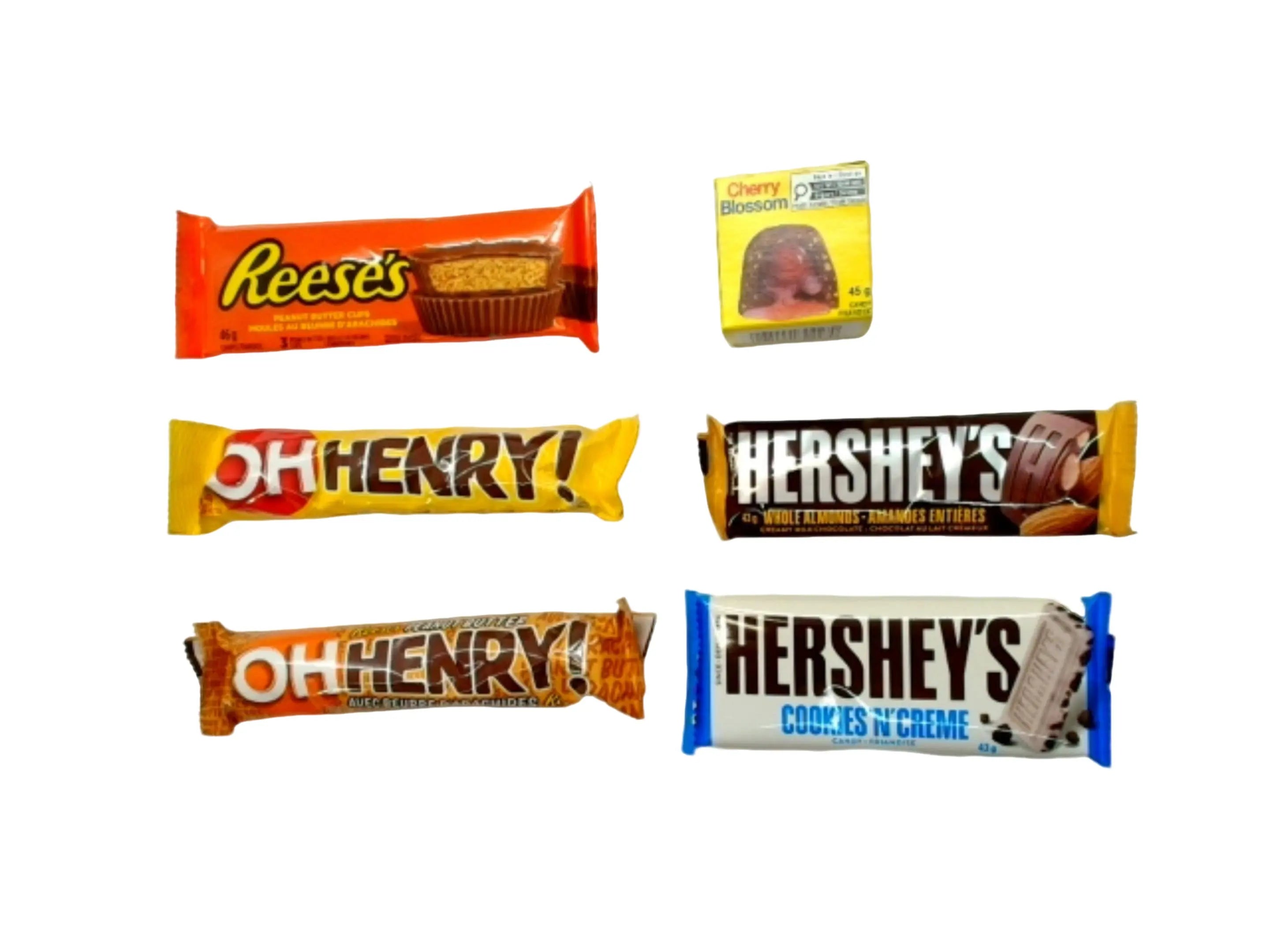 Hershey's Assorted Chocolate Bars - each sold individually KWDC